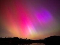 Polarlichter in der Nacht vom 10. auf den 11. Mai 2024