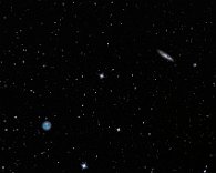 M 97und M 108 M 97 ist der 