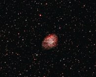 Krebsnebel Der Krebsnebel M 1 ist der Überrest einer im Jahr 1054 stattgefundenen Sternexplosion, einer Supernova, die damals heller als alle anderen Sterne leuchtete und...