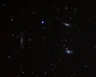Das "Leo-Triplett" Das “Leo-Triplett” ist eine Galaxiengruppe bestehend aus M 65 (rechts oben), M 66 (rechts unten) und NGC 3628 (links) im Sternbild des Löwen. Die Galaxien sind...