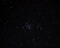 Offener Sternhaufen M 67 M 67 steht wie die Krippe im Sternbild Krebs, ist aber wesentlich lichtschwächer und nicht mit dem bloßen Auge auszumachen. 400 mm f/5, Canon 600 D, ISO 1600,...